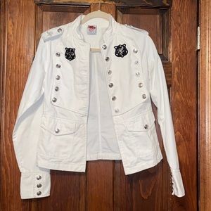 Prince White Jean Jacket